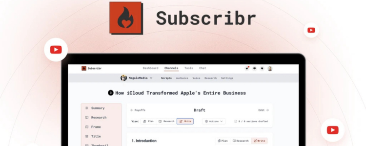 Subscribr Video Tools Lifetime Deal